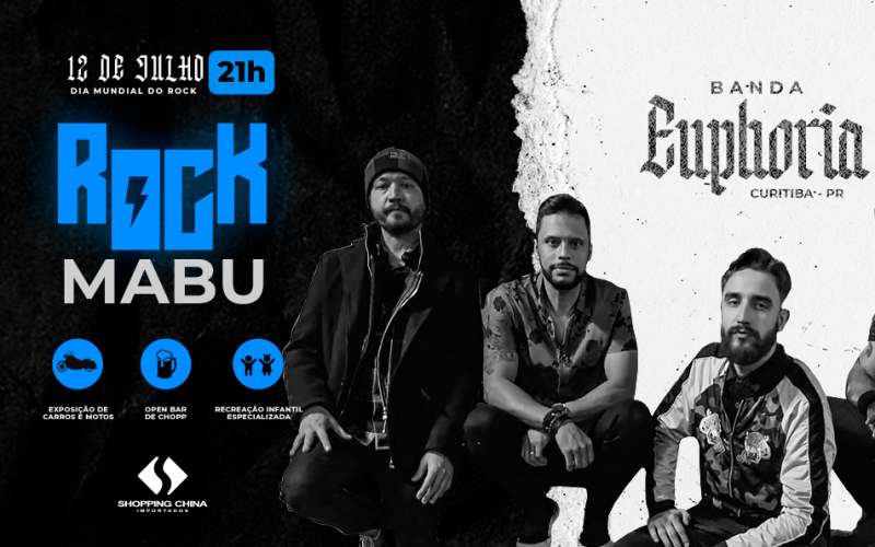 Dia Mundial do Rock no Mabu Thermas: música, entretenimento e experiências exclusivas para hóspedes em uma noite inesquecível.